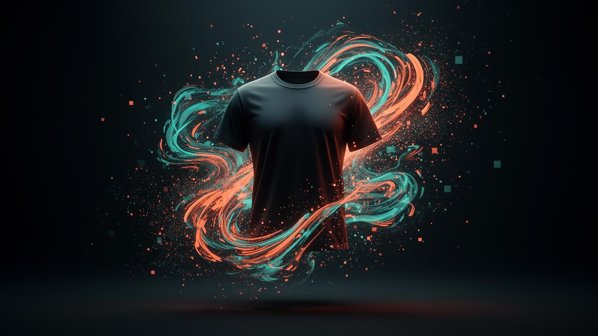 T-shirt mystère généré par IA